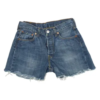 LEVI'S 501 Womens Denim Shorts Blue S W28
