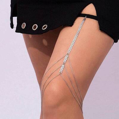 Arrow Tassel Alloy Thigh Chain