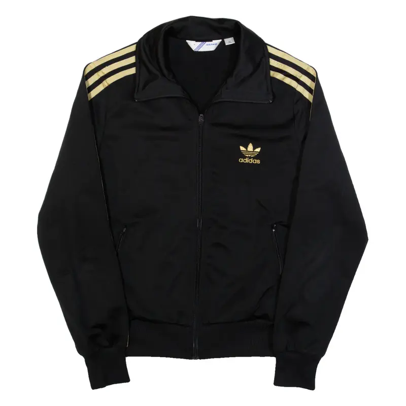 ADIDAS Womens Track Jacket Black M