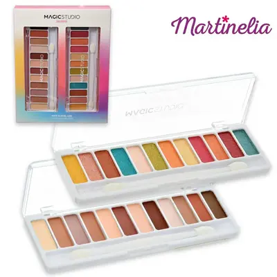 Magic studio mattevsmetal colored eyeshadow palette
