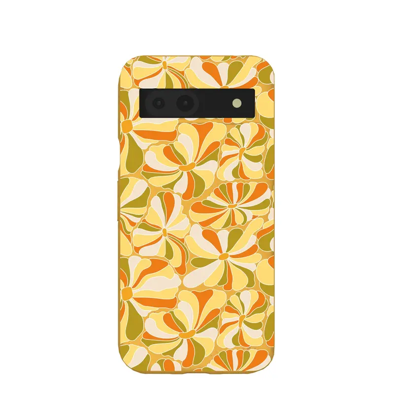 Honey Groovy Gardens Google Pixel 8a Case