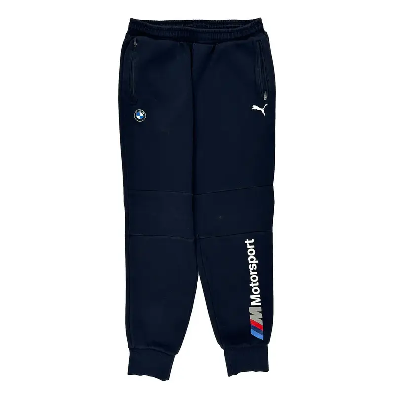 Bmw Motorsport Puma Joggers - Medium Black Cotton Blend