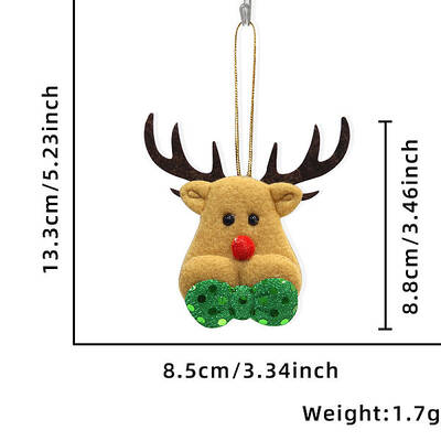 Christmas Cloth Pendant Decorations