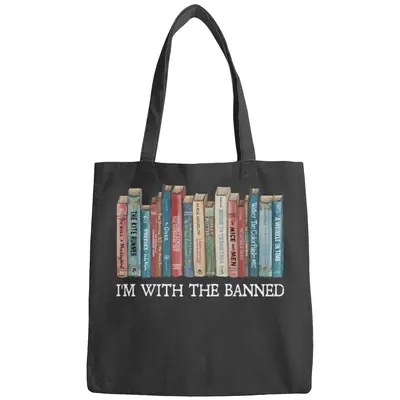 I'm With The Banned Bags, Librarian Bags, Bookish Bags