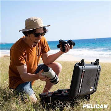 1 Customized Pelican 1535 Air Case - Waterproof & USA Made