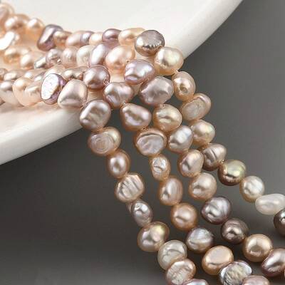 Natural Cultured Freshwater Pearl Beads Strands