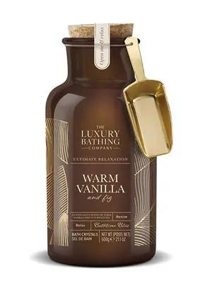 The Luxury Bathing Company Cristalli Da Bagno In Bottiglia Alla Vaniglia (Cristalli Da Bagno) 600 G