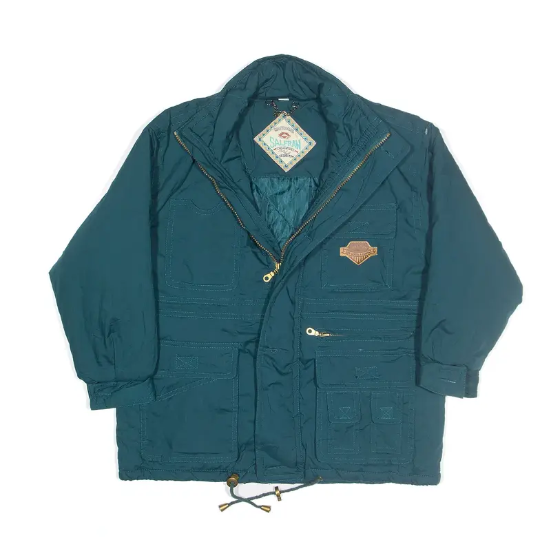 SALFRAN Puffer Jacket Blue Boys M