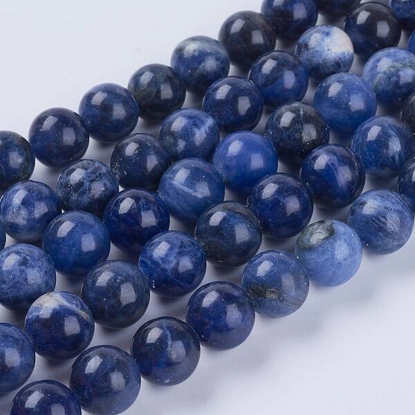 Natural Sodalite Beads Strands