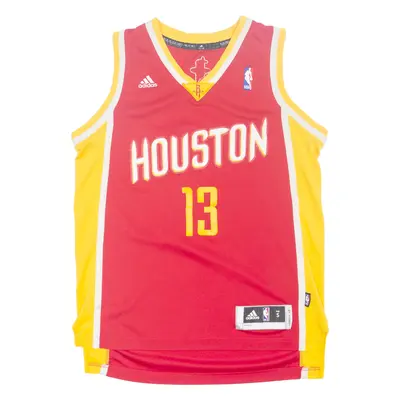 ADIDAS Mens Jersey Red Sleeveless USA V-Neck S