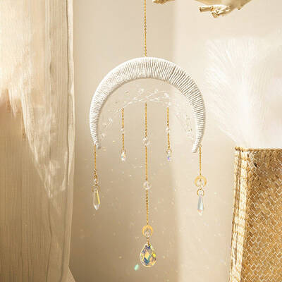 Glass Teardrop Pendant Decoration