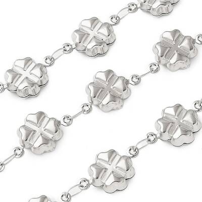 304 Stainless Steel Flower Link Chains