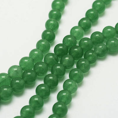 Natural Green Aventurine Bead Strands