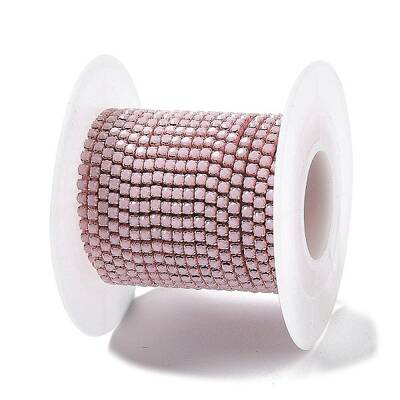 Iron Rhinestone Glass Cup Chain