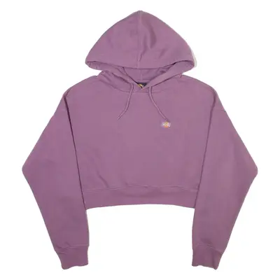DICKIES Womens Purple Hoodie M