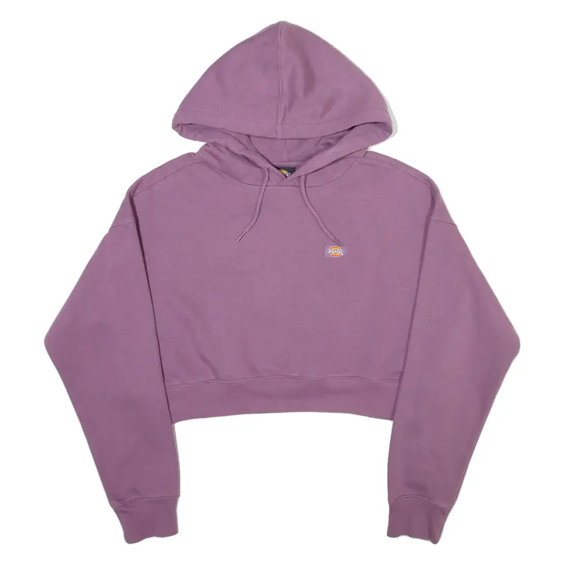 DICKIES Womens Purple Hoodie M