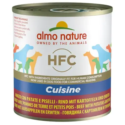 Almo nature HFC Natural Beef with Potatoes and Peas - 280GR