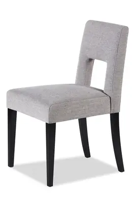 Gray Linen Upholstered Dining Chair | Liang and Eimil Venice