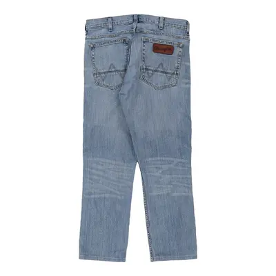 Wrangler Jeans - 30W 26L Blue Cotton