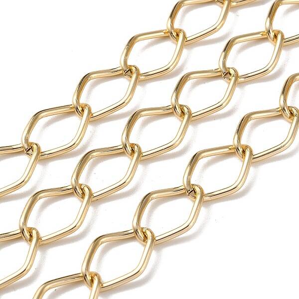 Oxidation Aluminum Twist Rhombus Link Chains
