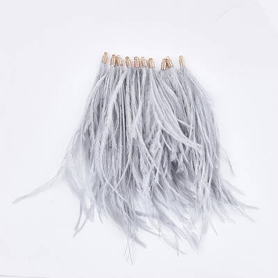 Ostrich Feather Tassel Big Pendant Decorations