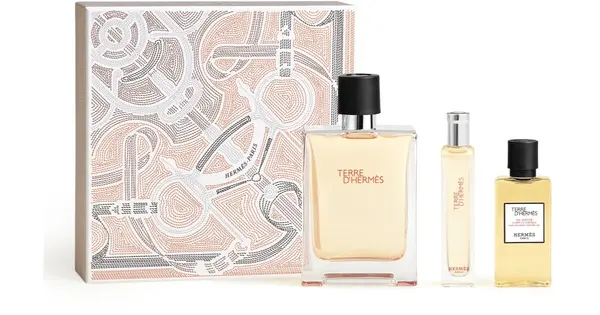 Hermès Terre d'Hermes Gift Set EDT 100ml, Miniature EDT 15ml and Shower Gel 40ml