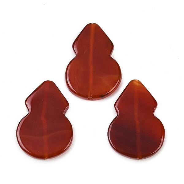 Natural Red Agate Beads