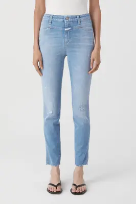 Jeans Skinny Pusher C91231-04q-5d Mid-Blue | Color: MID BLUE | Size: 29