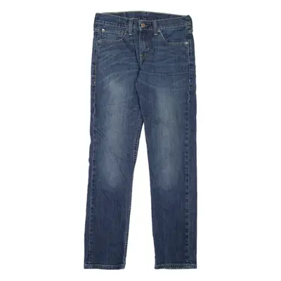 LEVI'S 511 Jeans Mens Blue Slim Straight Stone Wash W28 L30