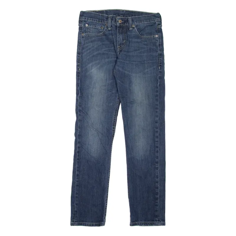 LEVI'S 511 Jeans Mens Blue Slim Straight Stone Wash W28 L30
