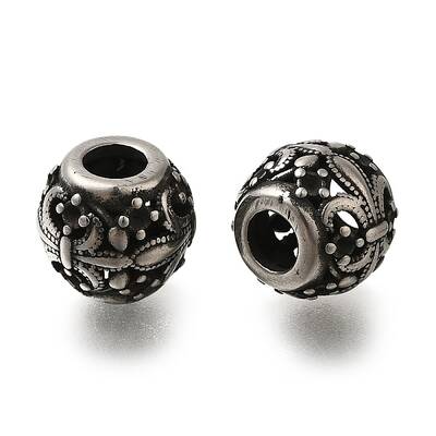 304 Stainless Steel European Beads