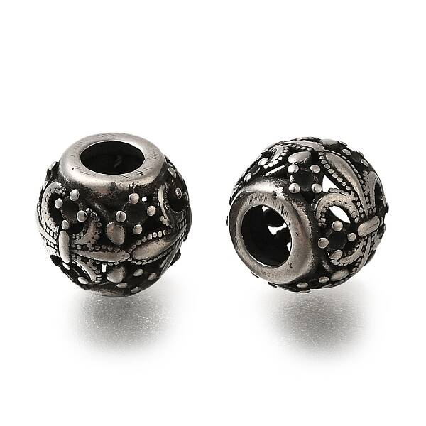 304 Stainless Steel European Beads