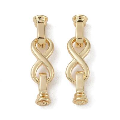 Brass Fold Over Clasps