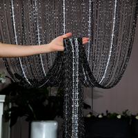 Glitter Heart Decor Door Curtain, 1 Count Romantic Shiny Curtain, Door Curtain for Home Living Room Bedroom Decor, Home Decor...