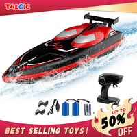 Talgic Remote Control Boat for Adults & Kids, Remote Control Boat for Pools & Lakes & River, Speed up to 10+ MPH, Self-Righti...