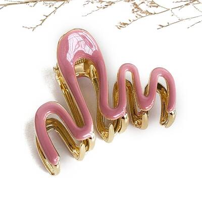 Alloy Enamel Claw Hair Clips