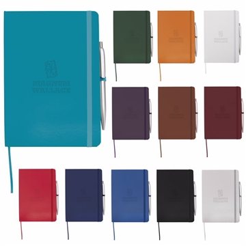 25 Customized Prime Journal with Soca Pen - Leatherette & ...