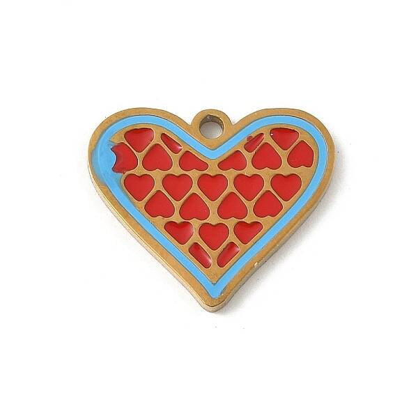 304 Stainless Steel Enamel Charms