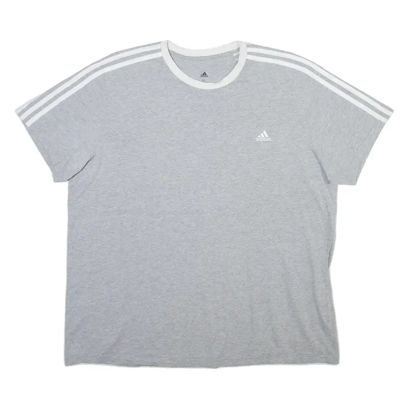 ADIDAS Boys T-Shirt Grey Crew Neck XL