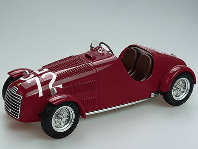 Ferrari 125C #72 Tazio Nuvolari Winner Circuito Forli (1947) Limited Edition to 90 pieces Worldwide Mythos Series 1/18 Mo...