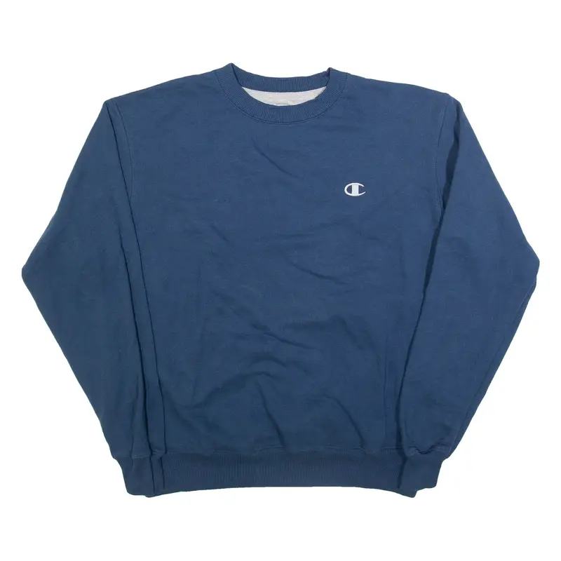 CHAMPION Mens Sweatshirt Blue M