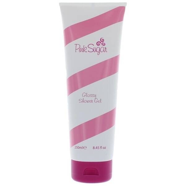 Pink Sugar Perfume for Women - Glossy Shower Gel 8.4 oz