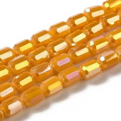 Electroplate Glass Beads Strands