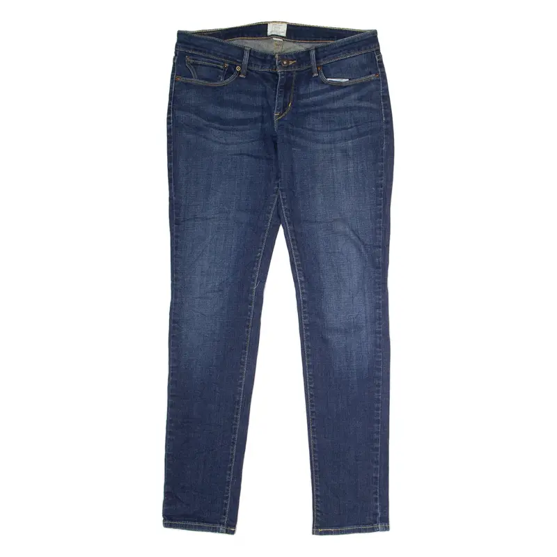 LEVI'S Slight Curve Womens Jeans Blue Regular Skinny Stone Wash W30 L30