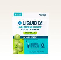Liquid I.V. Sugar-Free Hydration Multiplier - Green Grape - Hydration Powder Packets | Electrolyte Powder Drink Mix | Conveni...