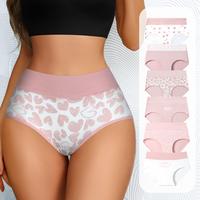 HOTCOM Cute Love Cotton Panties For Women Underwear Print Panty Girls Briefs Breathable Soft Underpants Female Sexy panties