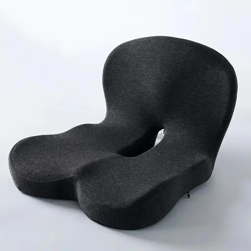 TushGuard Seat Cushion - Memory Foam Seat Cushion for Office Chair, Car Seat, Airplane, Bleacher - Relieveatica, Buttocks, an...