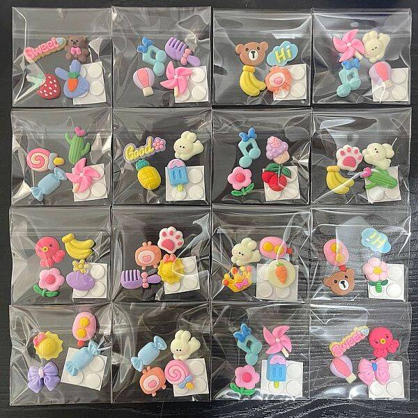 Self-Adhesive Opaque Resin Cabochons