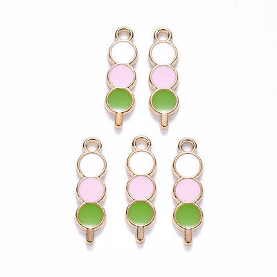 Alloy Enamel Pendants