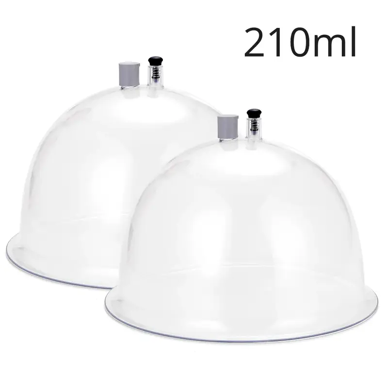 New Upgrade 210ML XL Buttock Lift Vacuum Cupping Cups for Butt Machine 2Pcs Cups | OT-PARTS1011E